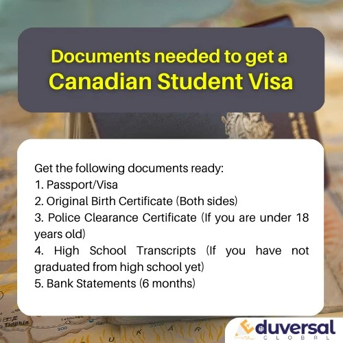 document needed-to-get-a-canadian-student-visa