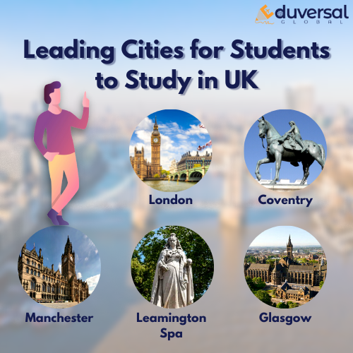 leading cities for students to study in uk