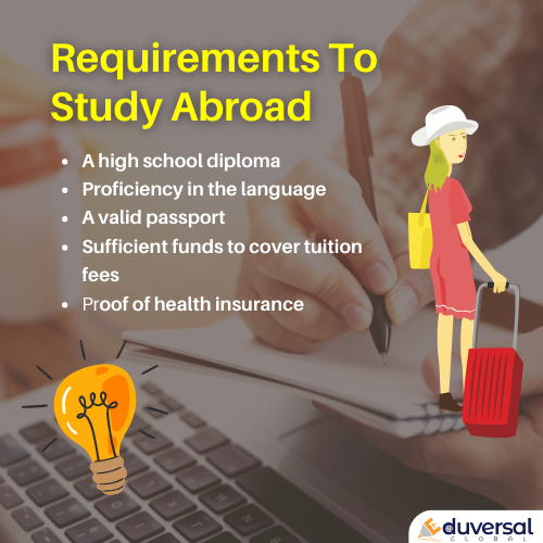 Requirements to study abroad