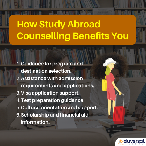how study abroad counselling benefits you