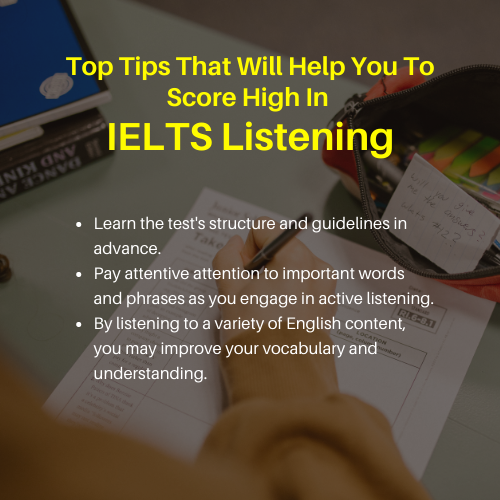 top tips that will help you to score high in IELTS listening