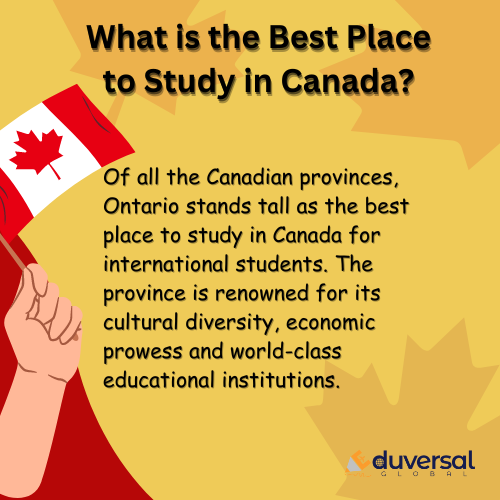 What is the best place to study in canada